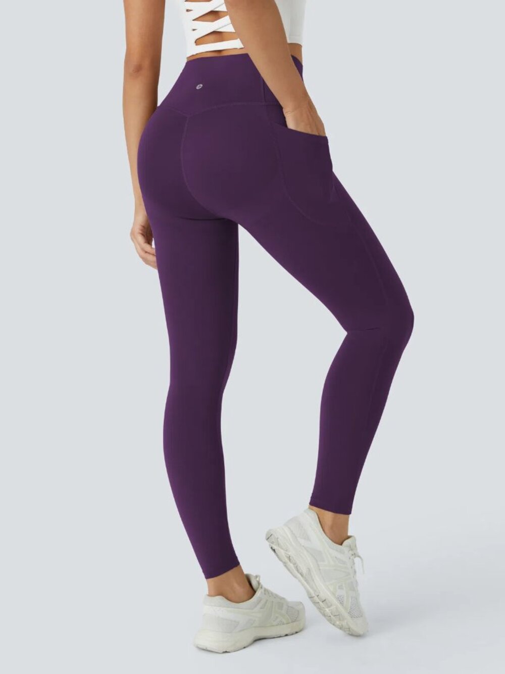 Halara UltraSculpt™ High Waisted Butt Lifting Leggings XS Blackberry Cordial NWT
